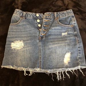 Jean skirt